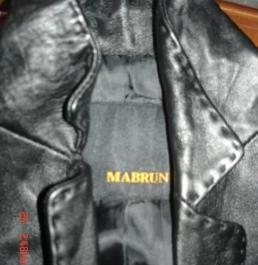 leather blazer photo