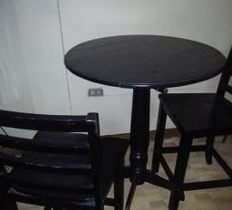 Kamagong Coffee table and chair photo