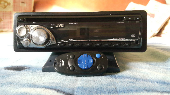 JVC Single DIN In-Dash CD/AM/FM/ Receiver with Detachable Faceplate photo